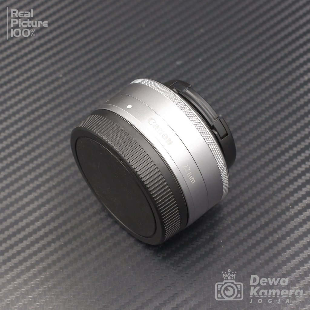 Lensa CANON EF-M 22MM F2 STM / Canon Mirrorless Lensa Murah