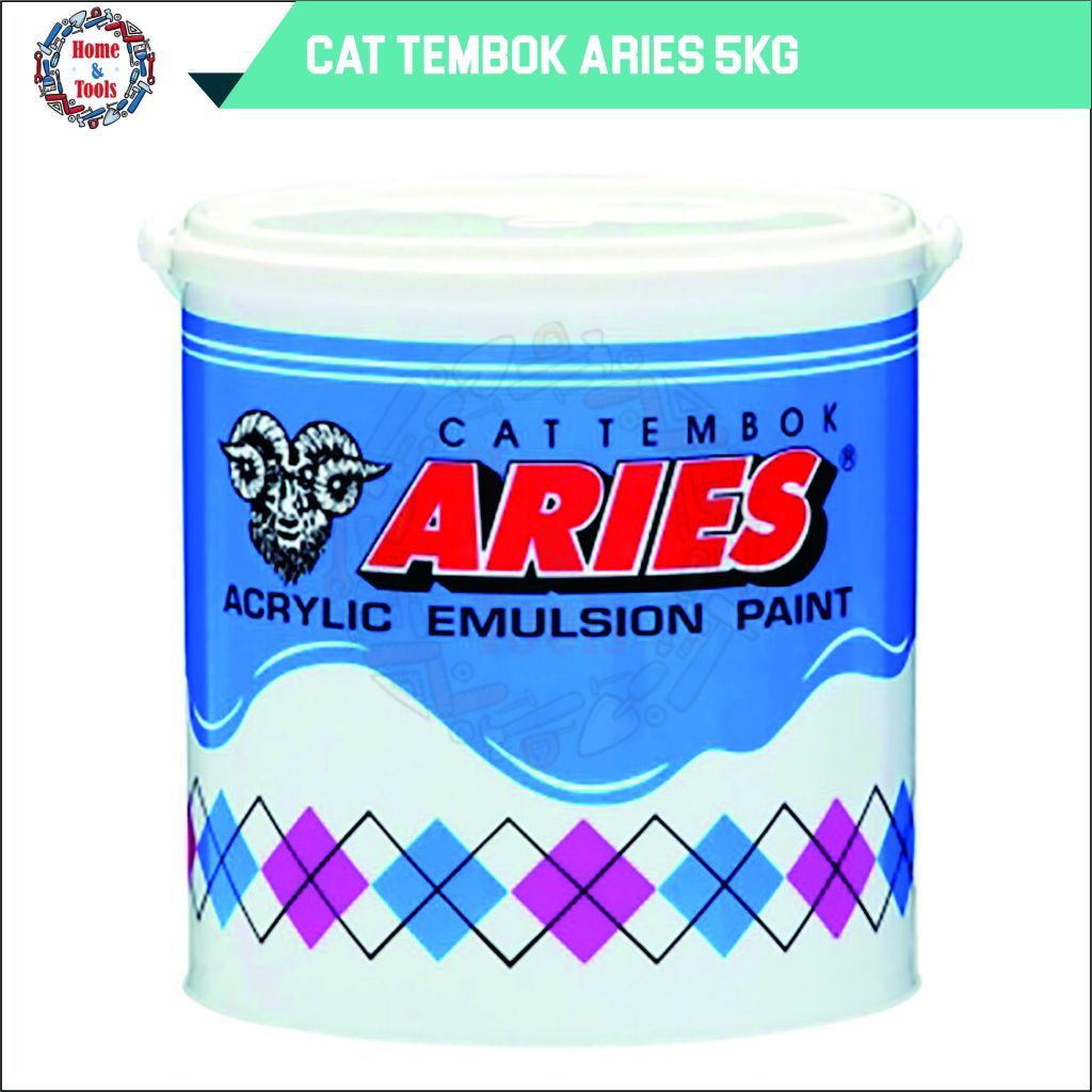 Cat Tembok Aries 5kg / Cat Aries / Cat Dinding Rumah Interior Berkualitas
