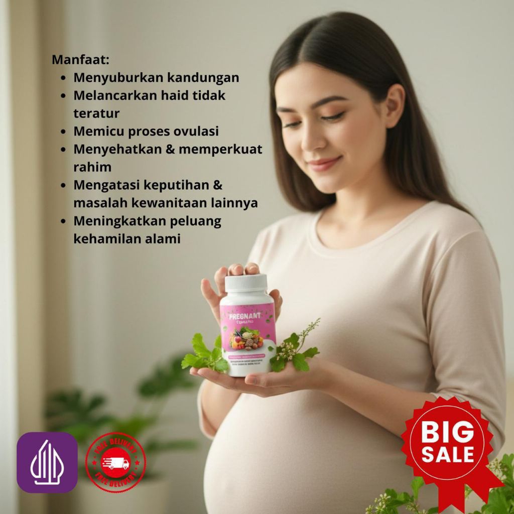 Promil Pregnant Kapsul Bantu Cepat Hamil, Haid Lancar & Kandungan Lebih Kuat | BPOM & Halal