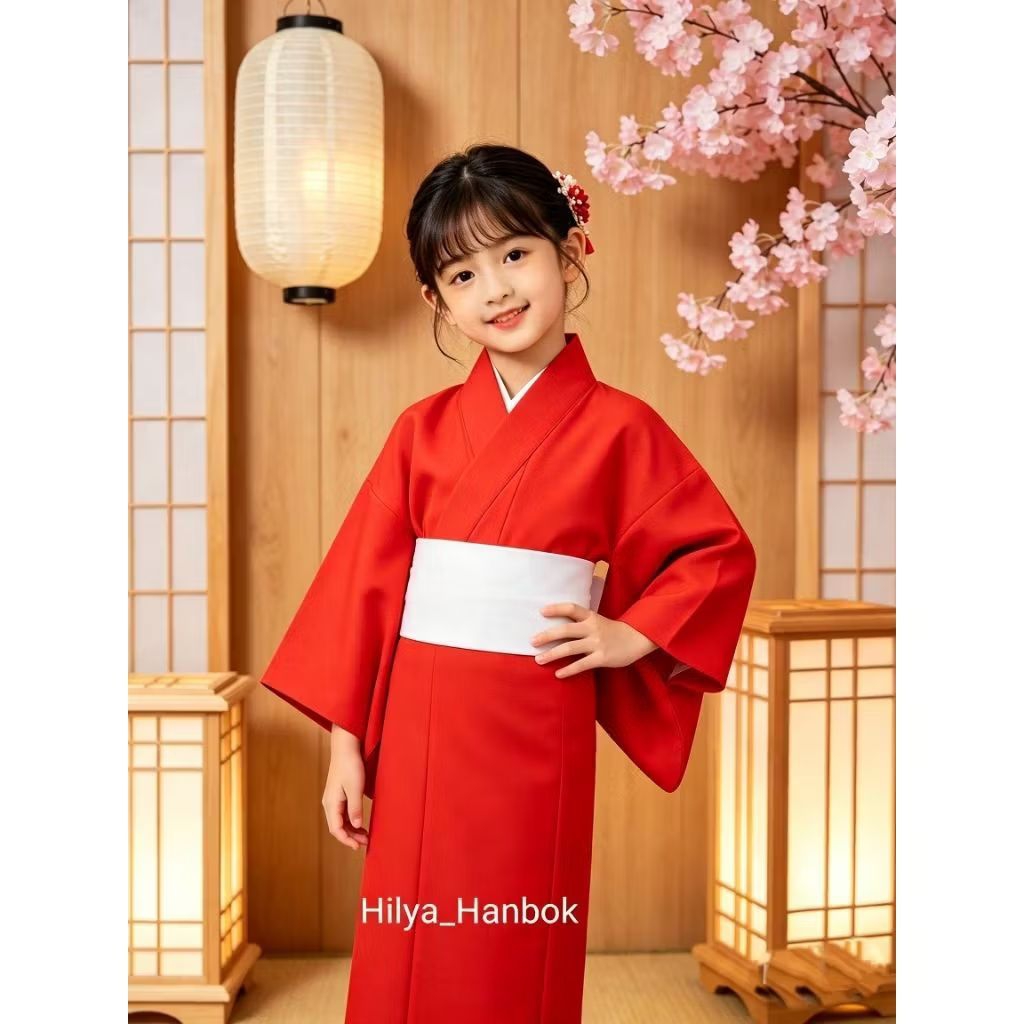 1 SET YUKATA ANAK PEREMPUAN
