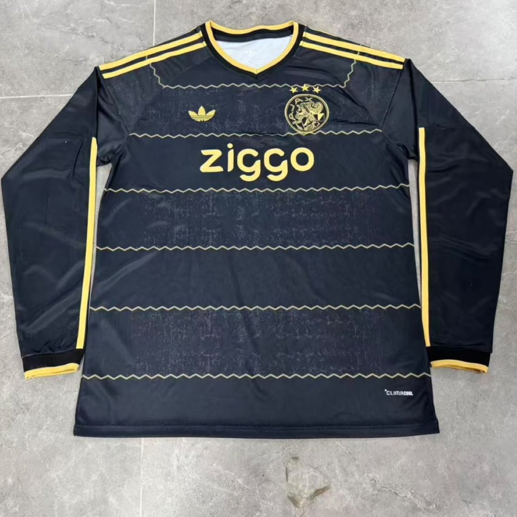 ( GRADE ORI ) Jersey Bola Ajax Amsterdam Away Longsleeve 2026/2027 New Grade Ori PREMIUM
