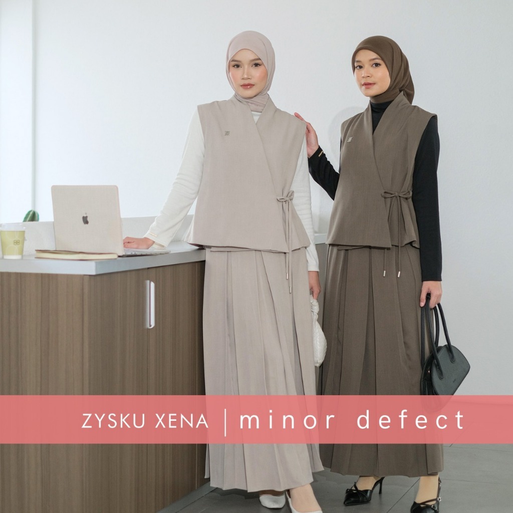 Zysku Xena | Minor Defect | Orlisse One Set - 7 Warna | Setelan Vest Rok Kerja Kantor Wanita