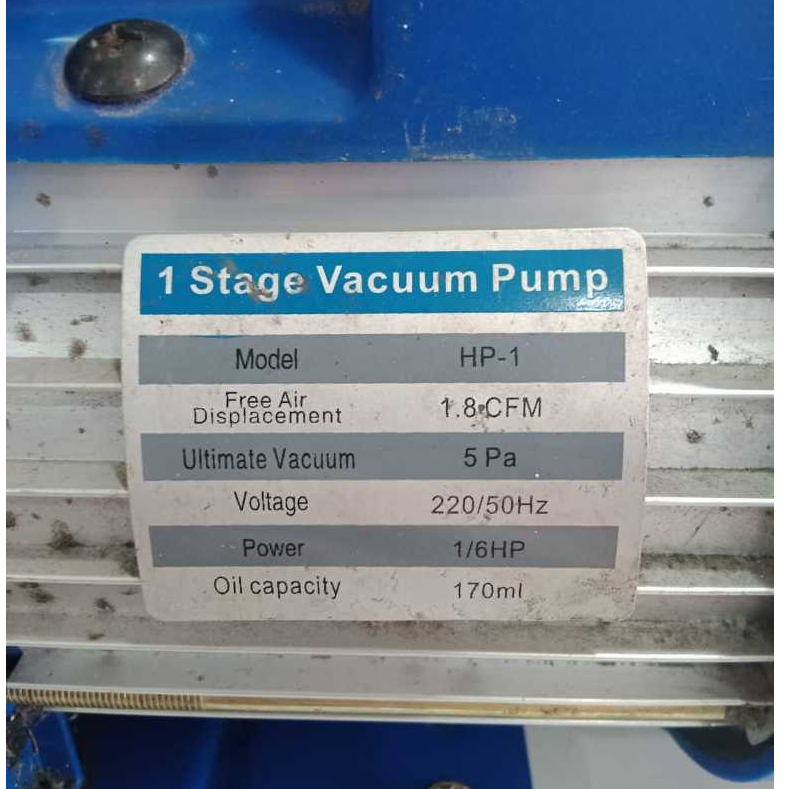 Vacuum Pump - laminating LCD - Model HP-1 - Normal