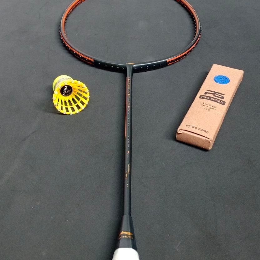 Raket badminton baru new original lining wind lite stealth
