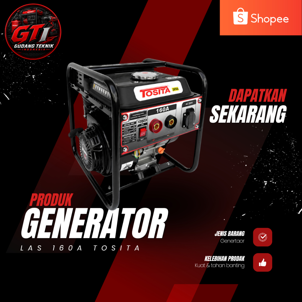 Generator Las 160A multifungsi, TOSITA TS 160 | Welding Generator