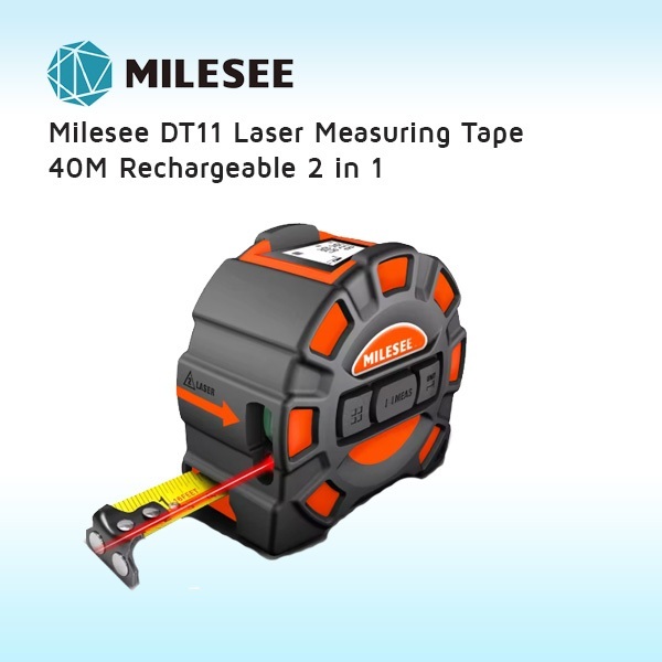 MiLESEEY DT11 Pengukur Laser Jarak 40m