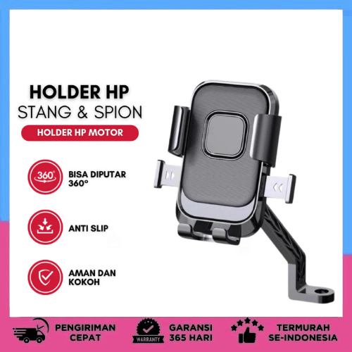 Holder HP Motor / Holder Motor Spion / Dudukan Ponsel / Phone Holder Motor Phone Holder Hp Di Motor
