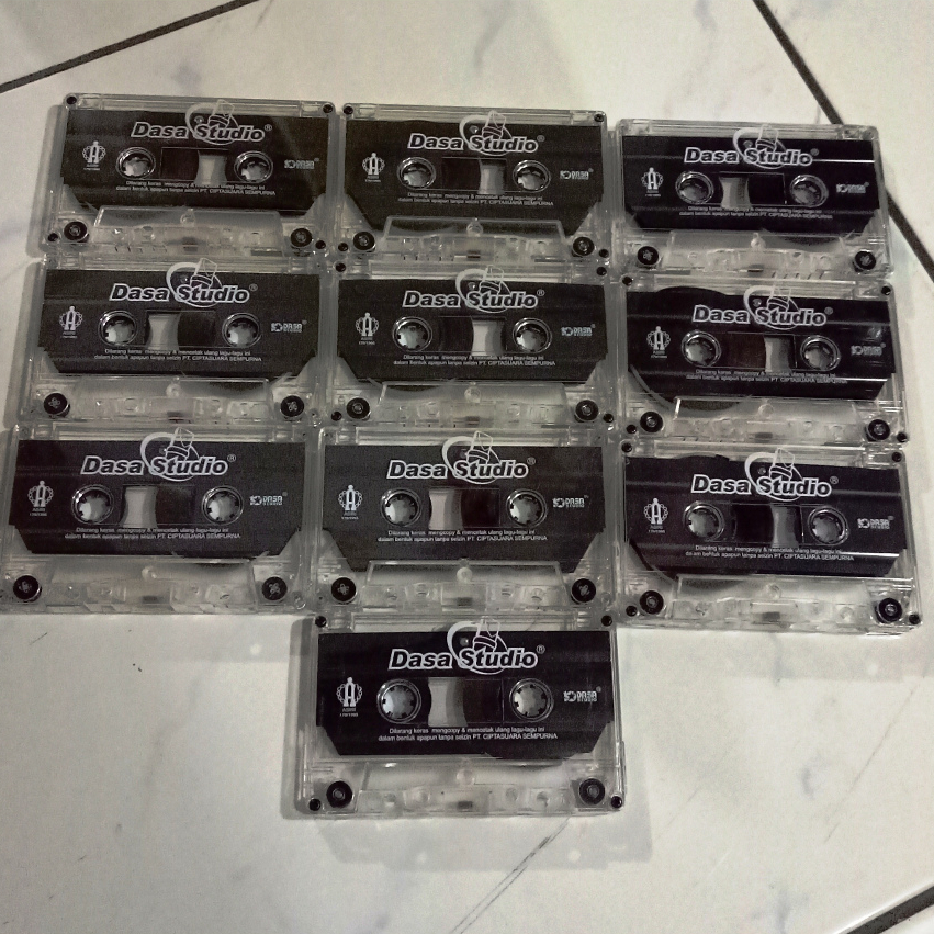 KASET TANPA COVER Part 1 - PAKET 10 KASET