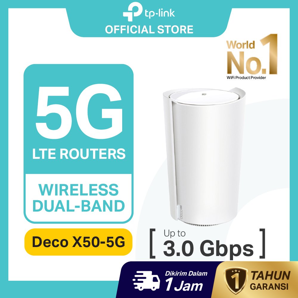 TP-Link | Deco X50-5G | Mesh Wifi 5G | Modem Wifi 5G All Operator | Wifi 6 AX3000 Dual Band | Modem 