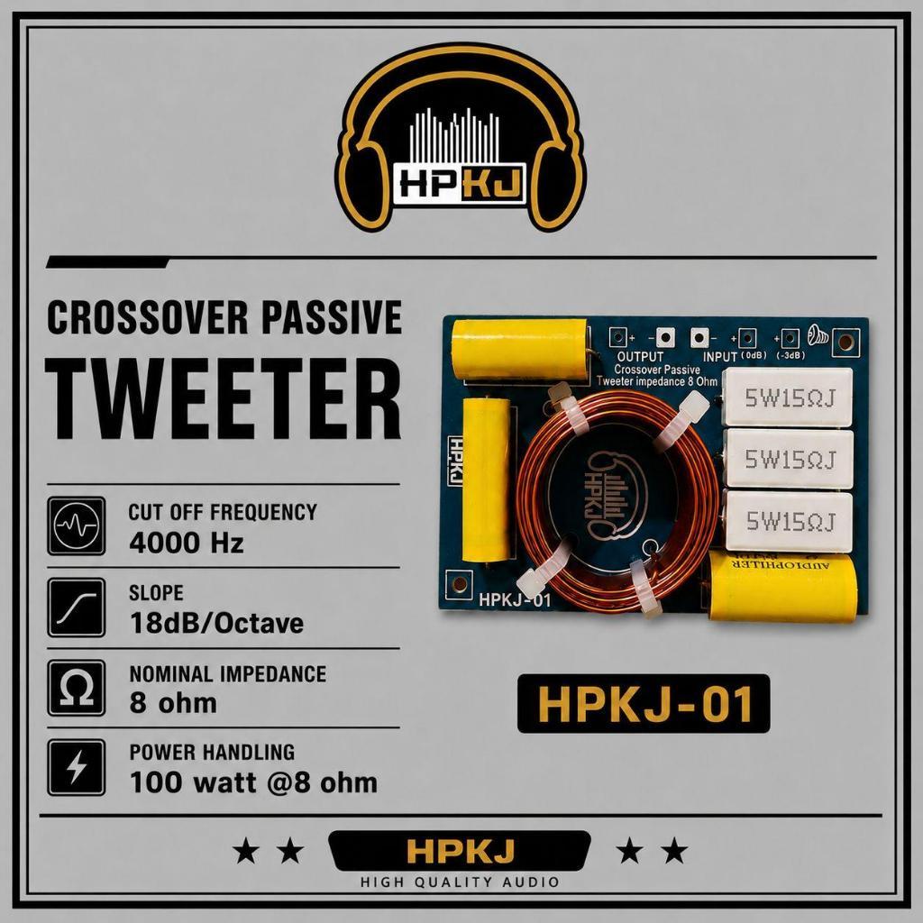 CROSSOVER PASIF TWEETER 1 WAY Crossover tweeter 1 way HPKJ-01