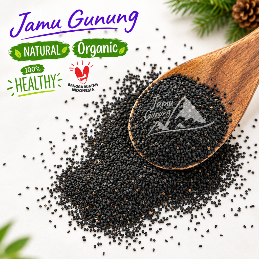 Jintan Hitam 100gr Habbatussauda Asli Hitam Pekat