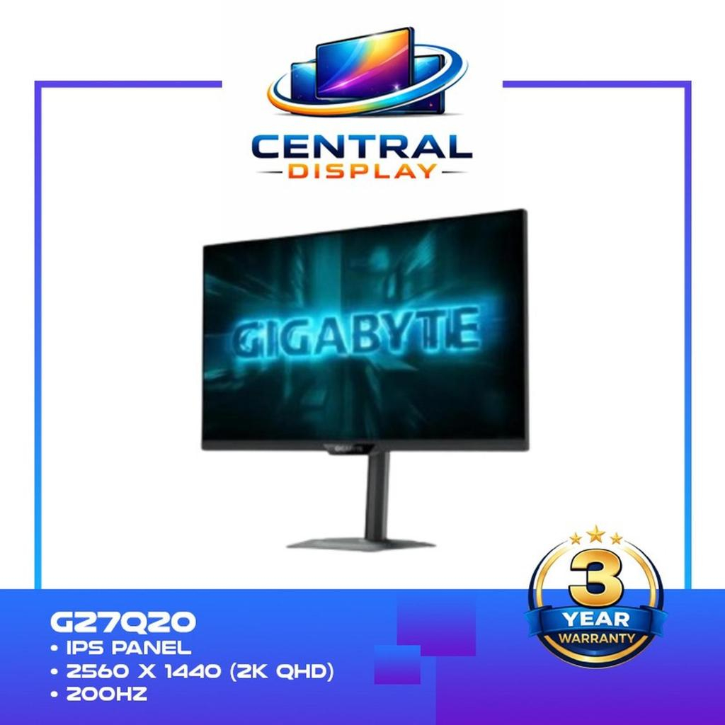 Monitor Gigabyte LED IPS G27Q20 - 2K QHD 27" Inch