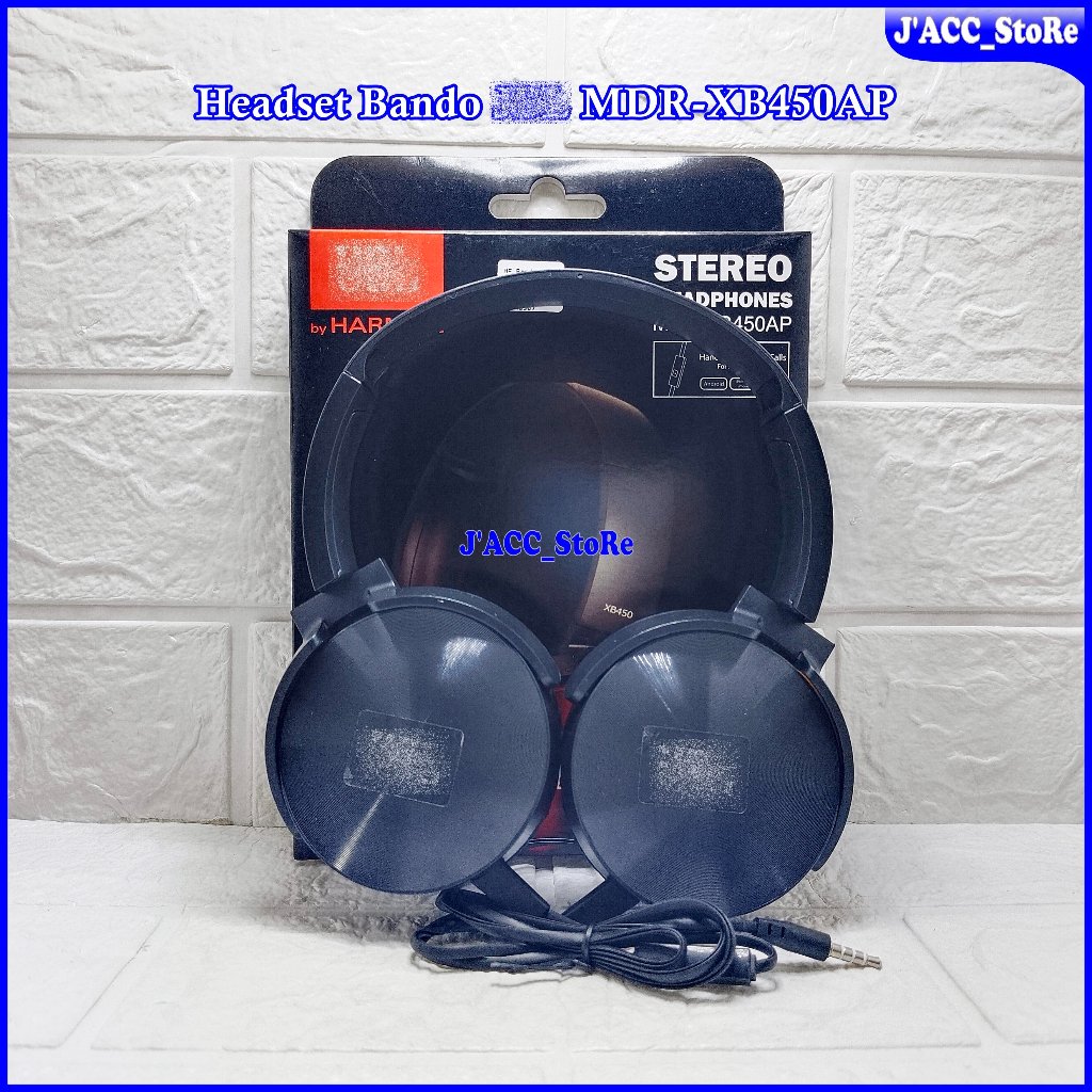 Headphone MDR-XB450AP Headset Bando Kabel Stereo J MDR XB450AP