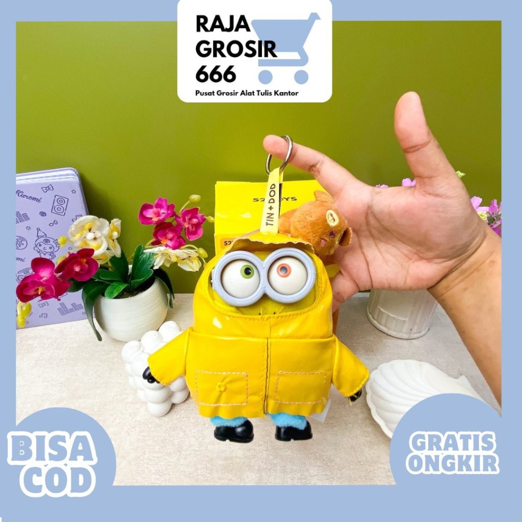 MAINAN MYSTERY BLIND BOX BONEKA BOB AND TIM MINION MEWAH MN-2334 BLINDBOX BAGUS LUCU IMUT