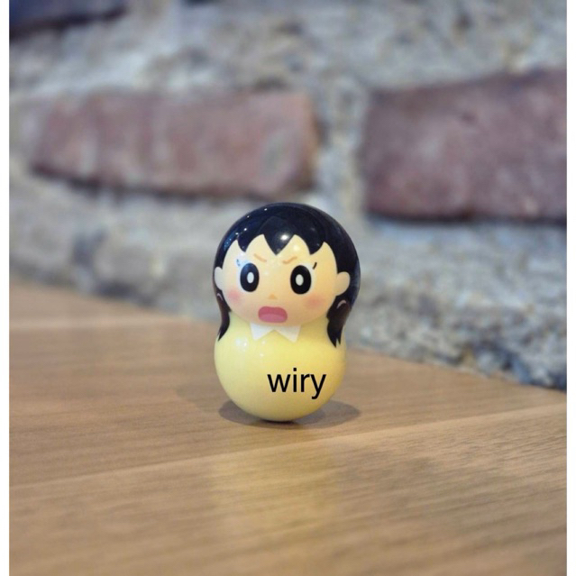 Shizuka chan figure Doraemon coconuts Shizuka roly poly doll boneka goyang Jpg