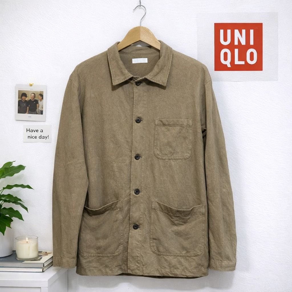 UNIQLO Utility Chore Work Jacket | Coats Outer over shirt