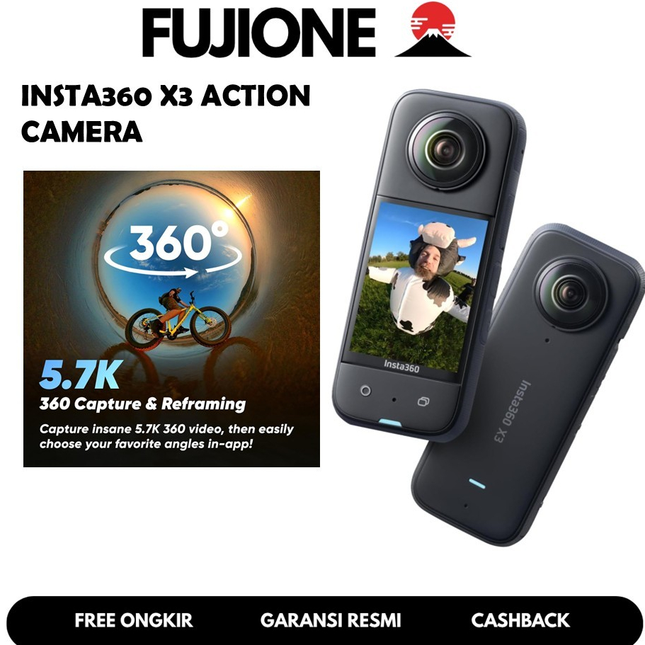 Insta360 ONE X3 360 Action Camera Insta 360 ONE X 3 Original