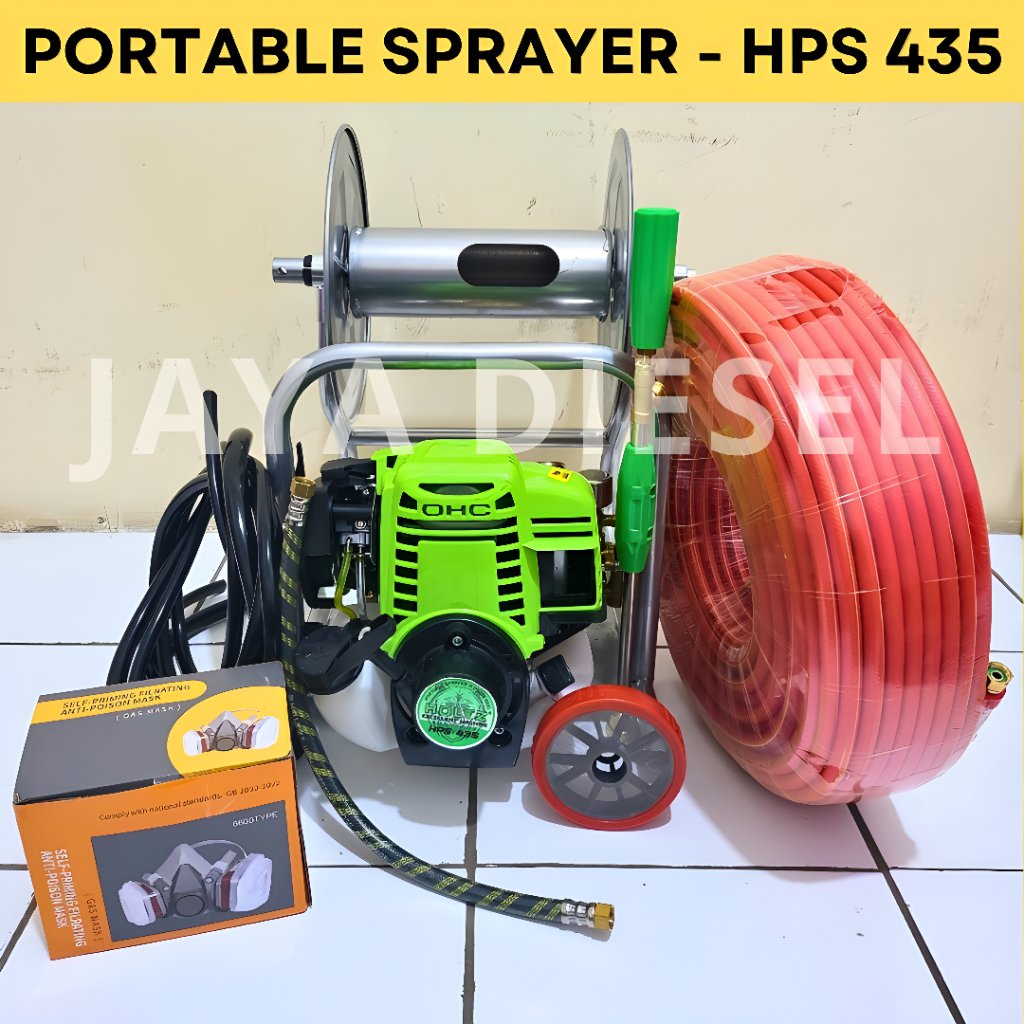 Holtz Power Sprayer Portable Holtz HPS435 4 Tak Mesin Portable Sprayer