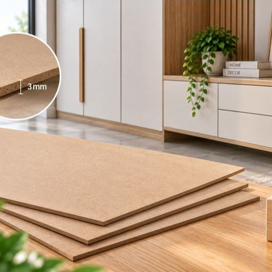 MDF 3mm 6mm 9mm 12mm 15mm 18mm | Potongan Custom Ukuran Lembaran Kayu MDF Board