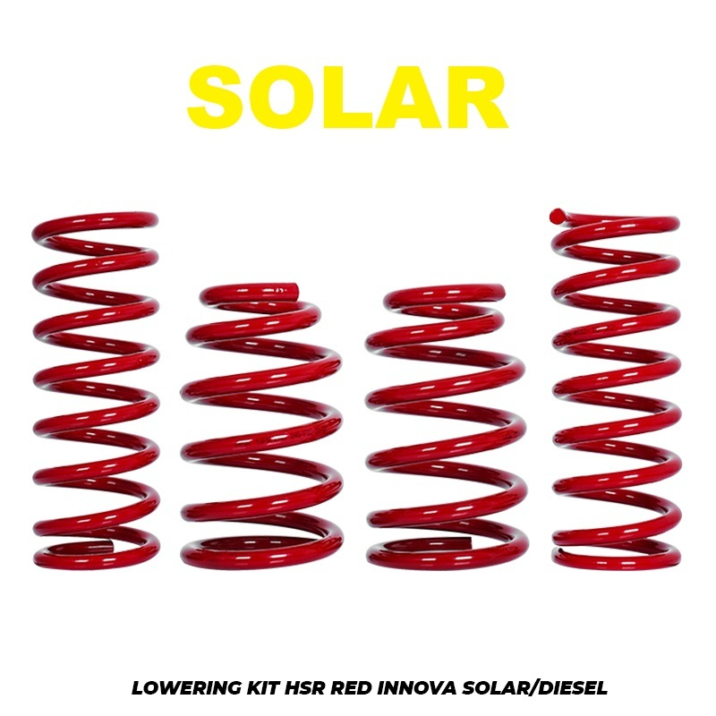 LOWERING KIT INNOVA DIESEL / SOLAR Spring per ceper mobil inova lowering HSR VELG MOBIL