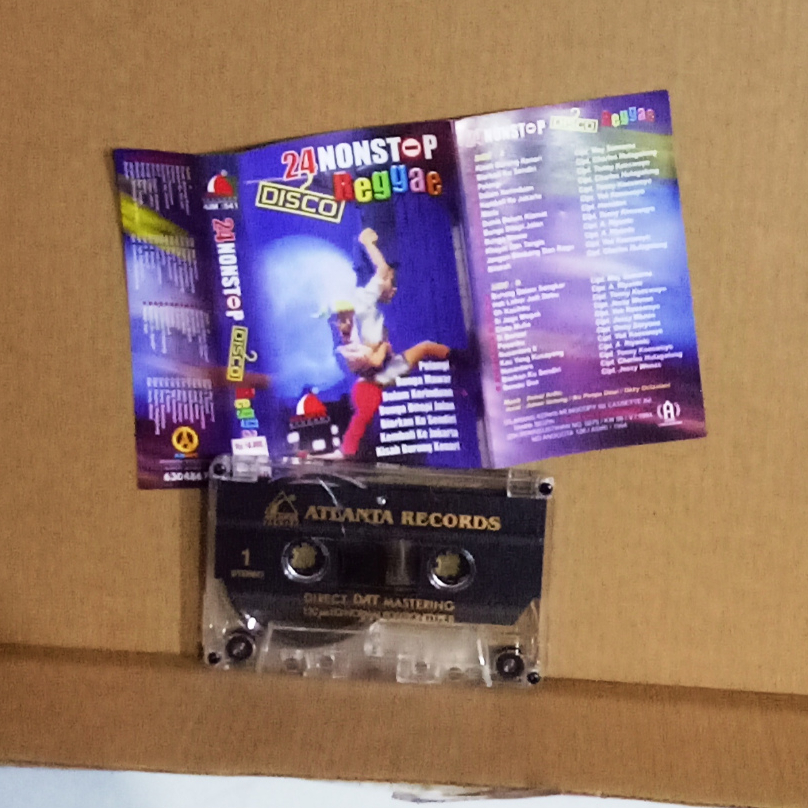 24 NONSTOP DISCO REGGAE - Kaset
