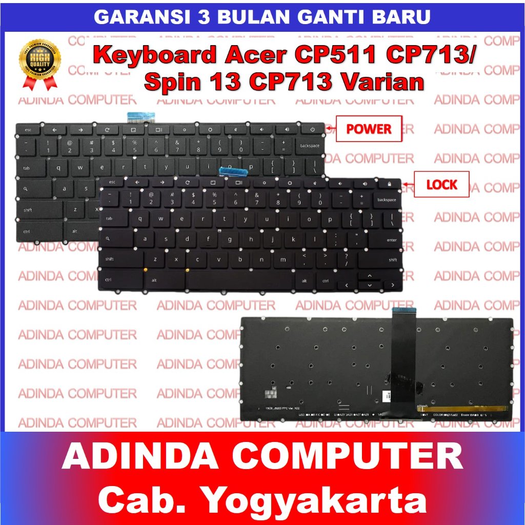 Keyboard Acer Chromebook CP713 CB713 CB713-1W Spin 511 CP511 CP511-1HN CP511-2HT 713 Backlight