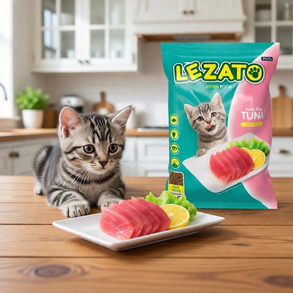Lezato Kitten 20 Kg - Makanan Kucing Lezato Kitten 1 Sak 20 kg