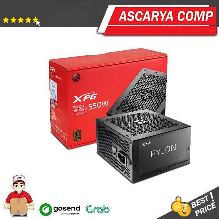 ADATA XPG PYLON 550 - 550W 80+ BRONZE - POWER SUPPLY