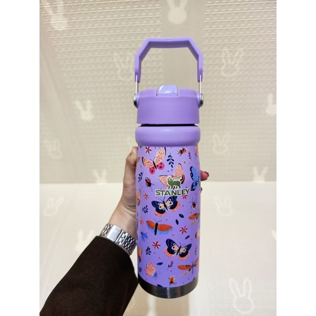 Tumbler Stanley Stainless Steel 900ml - Purple Butterfly