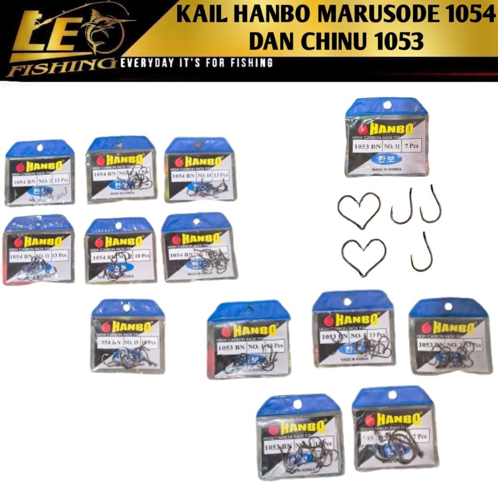 KAIL HANBO MARUDOSE 1054 DAN CHINU 1053 TERSEDIA SIZE 0.3 0.5 0.8 1 2 3 4 5 6 7 8 9 10 11 12 13 14 1