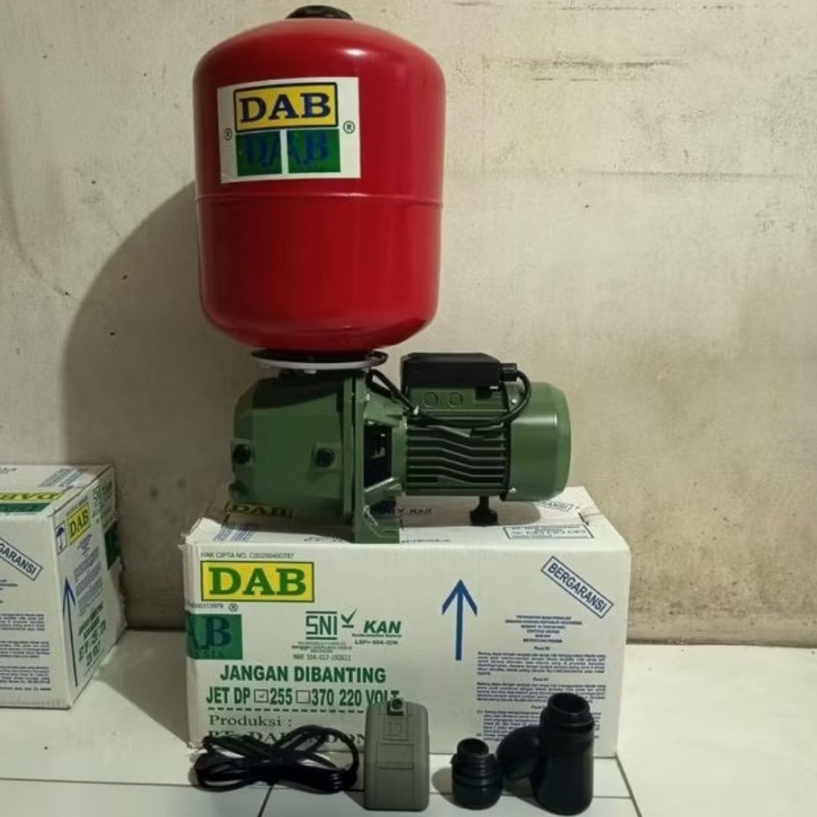 DAB Pompa Air Jet Pump DP-255Watt Jet pump+tabung Pompa air Sumur dalam
