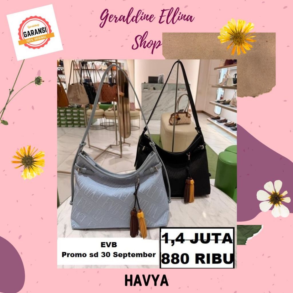 EVB Tas Wanita HAVYA Shoulder Bag ORIGINAL