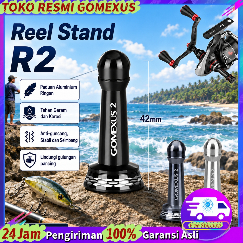 Gomexus 42mm Reel Stand for BG Finesse LT Daiwa peen battle conflict Spinning Reel Parts R2
