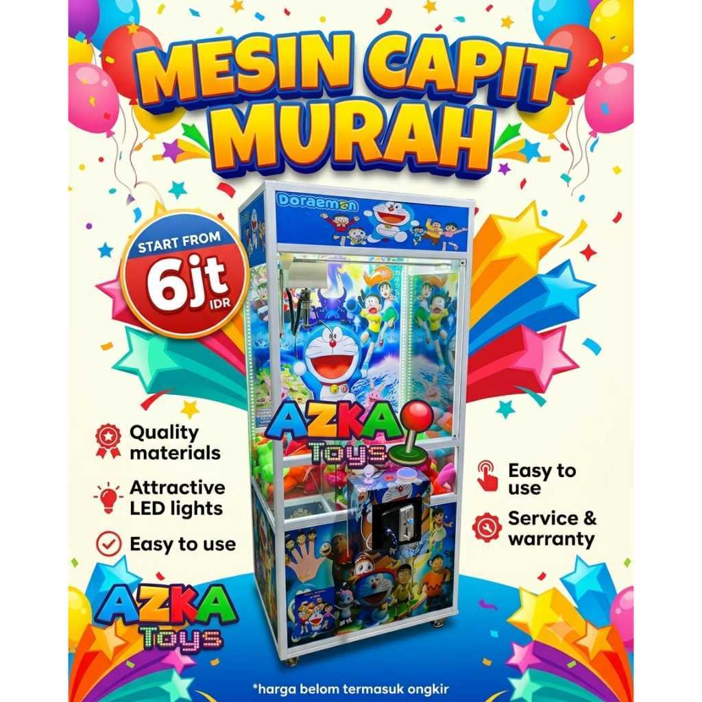 mesin capit boneka murah