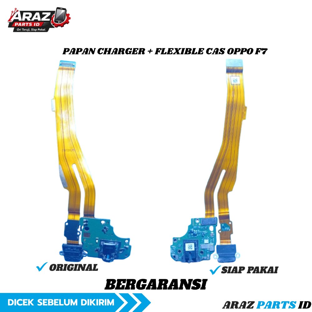 PAPAN CHARGER + FLEXIBLE CAS OPPO F7 BEKAS
