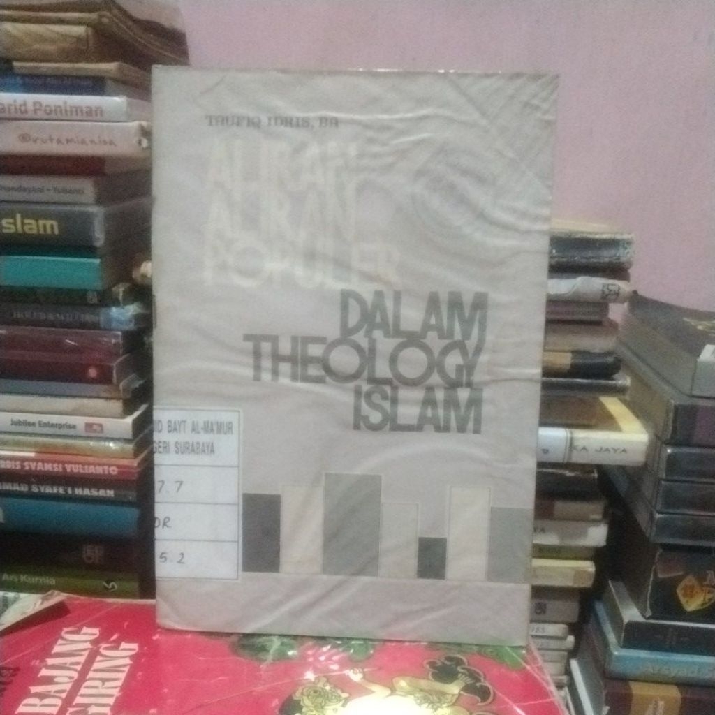 Buku Aliran aliran  dalam Teologi Islam Taufiq Ismail BA