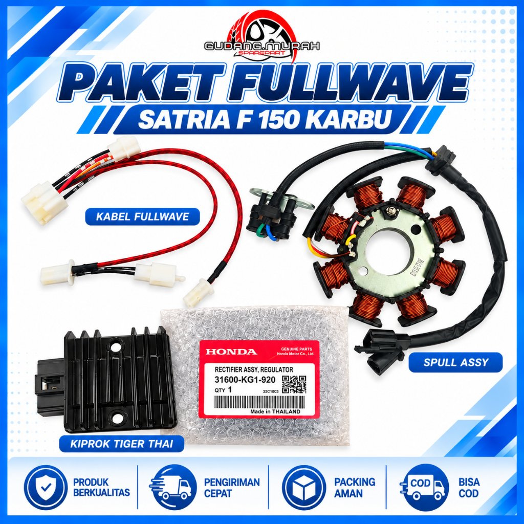 PAKET FULLWAVE SATRIA FU 150 KARBU KABEL SET SATRIA FU 150 KARBU SET SPULL FULLWAVE SATRIA FU KARBU 