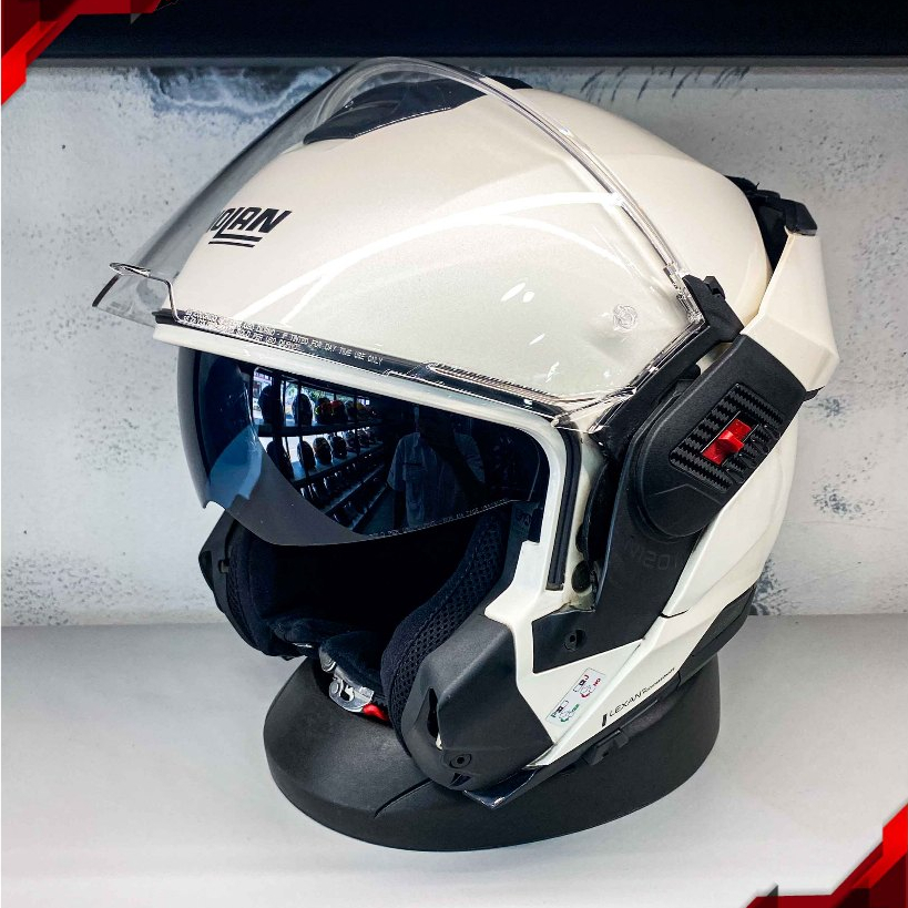 Helm Nolan N120.1 Classico Nobile 320 Pearl White Original second 2nd Bekas RCX