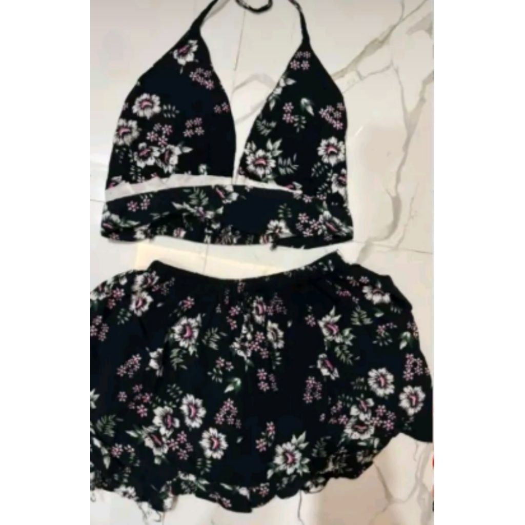 preloved (pl) baju set tidur/pantai/bikini