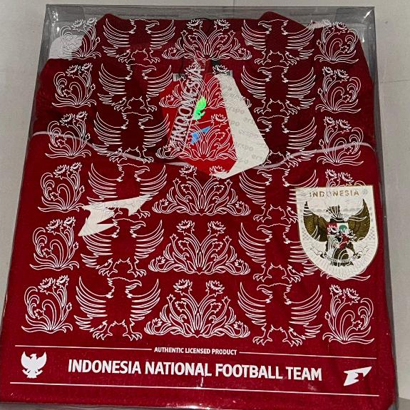 Box Exclusive Timnas + Erspo Timnas 2025 Jersey Player Issue Home SS Men Red White
