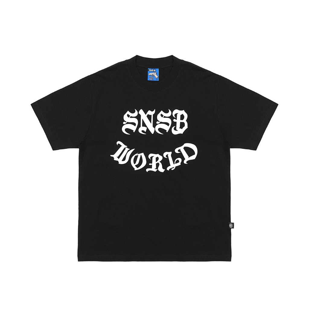 SNSB WORLD | BRATVA BLACK | TSHIRT | SORRYNOTSORRY.B | SNSB | BLACK CAPSULE