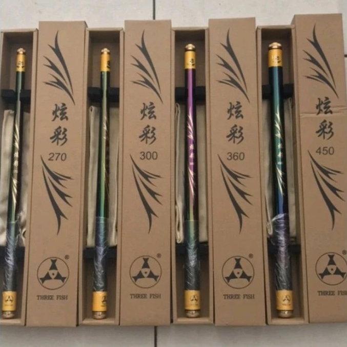 JORAN TEGEK THREEFISH XUANCAI 270 300 360 450 CM / Threefish Xuancai
