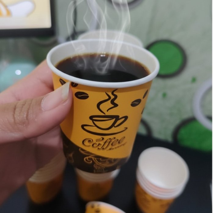 Gelas kopi kertas /  jagung jasuke / gelas kertas 4 oz 4oz