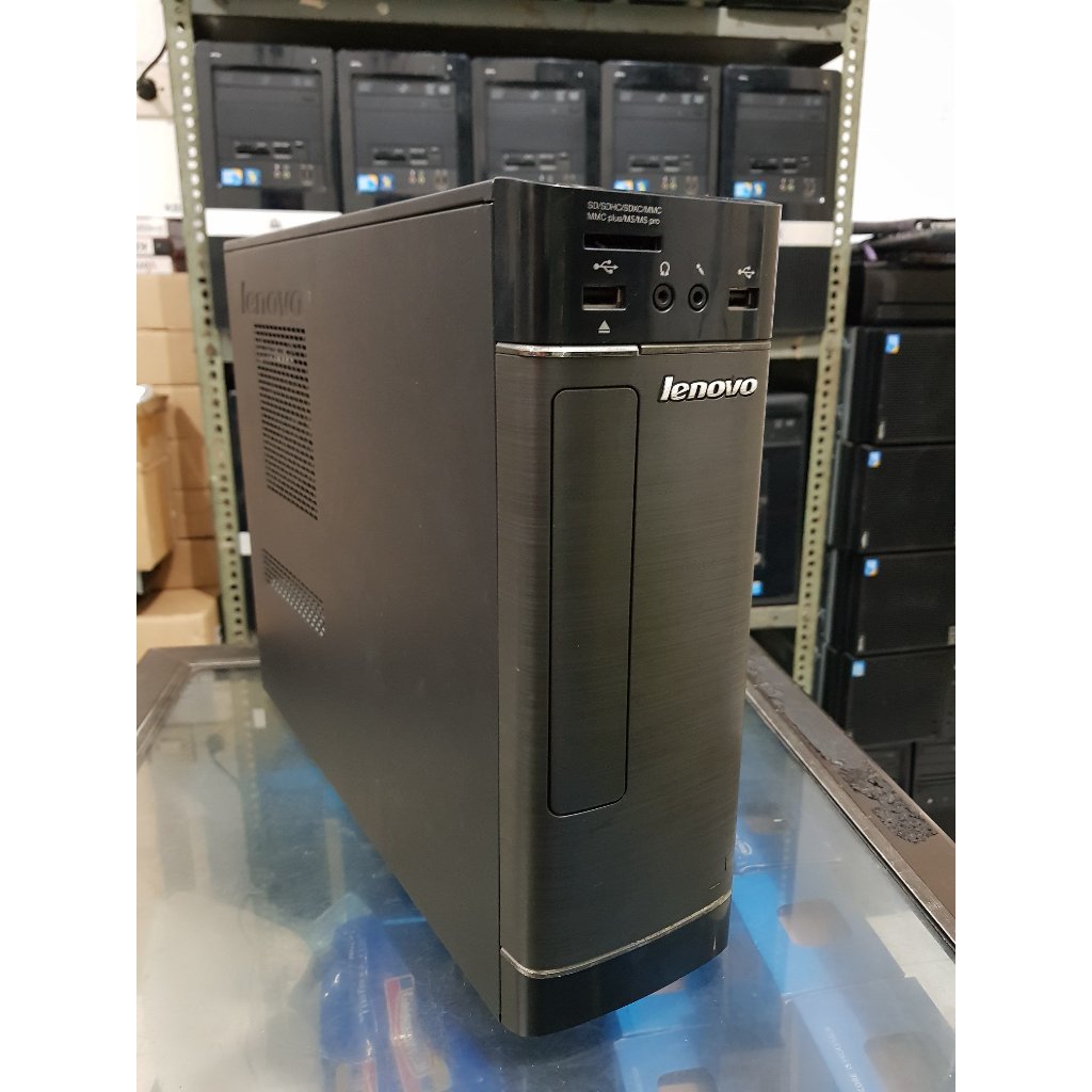 CPU LENOVO H530s CORE i5 4460 RAM 8GB SSD 256GB, PC BUILTUP LENOVO SLIM