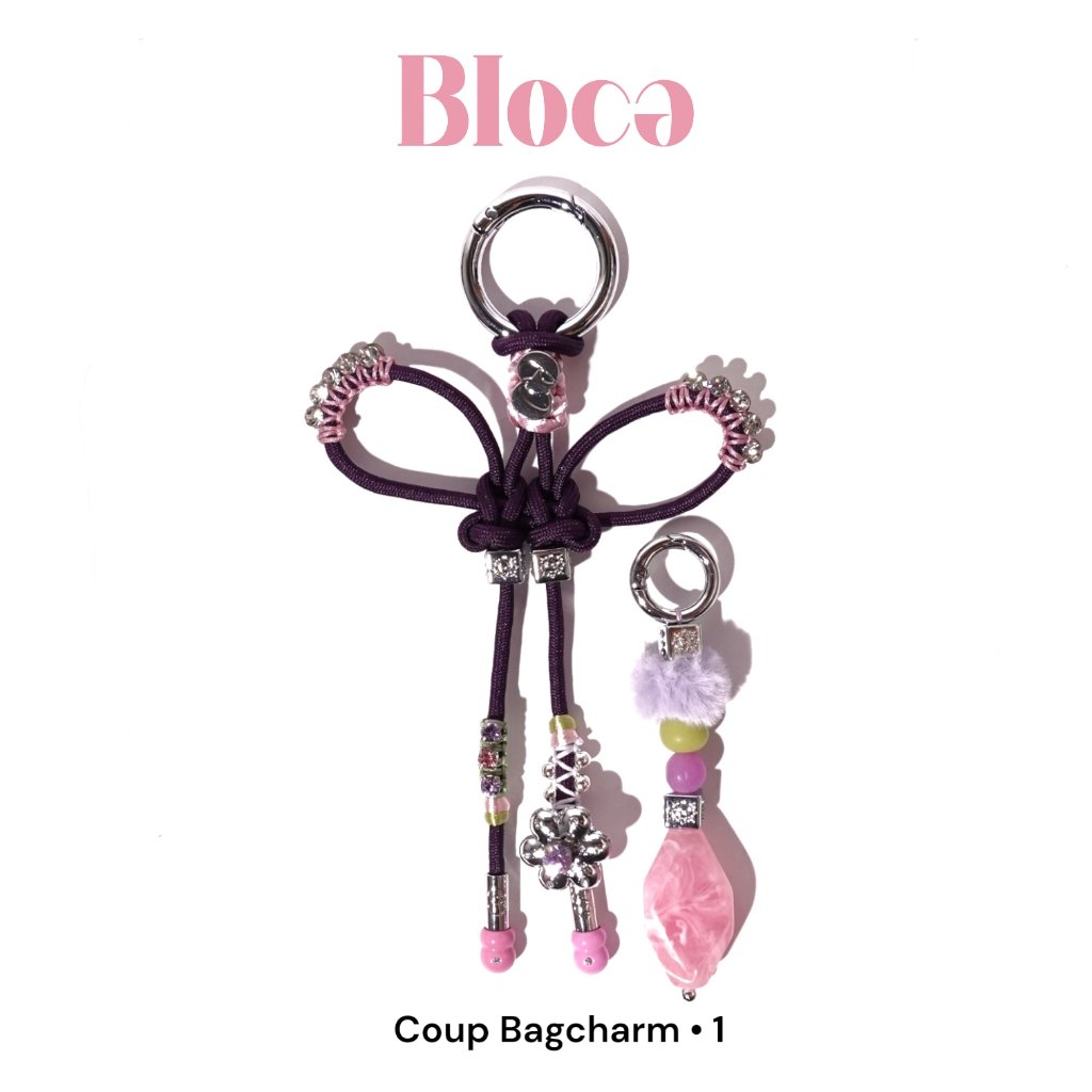 [Bloca Bag Charm] Coup Bag Charm