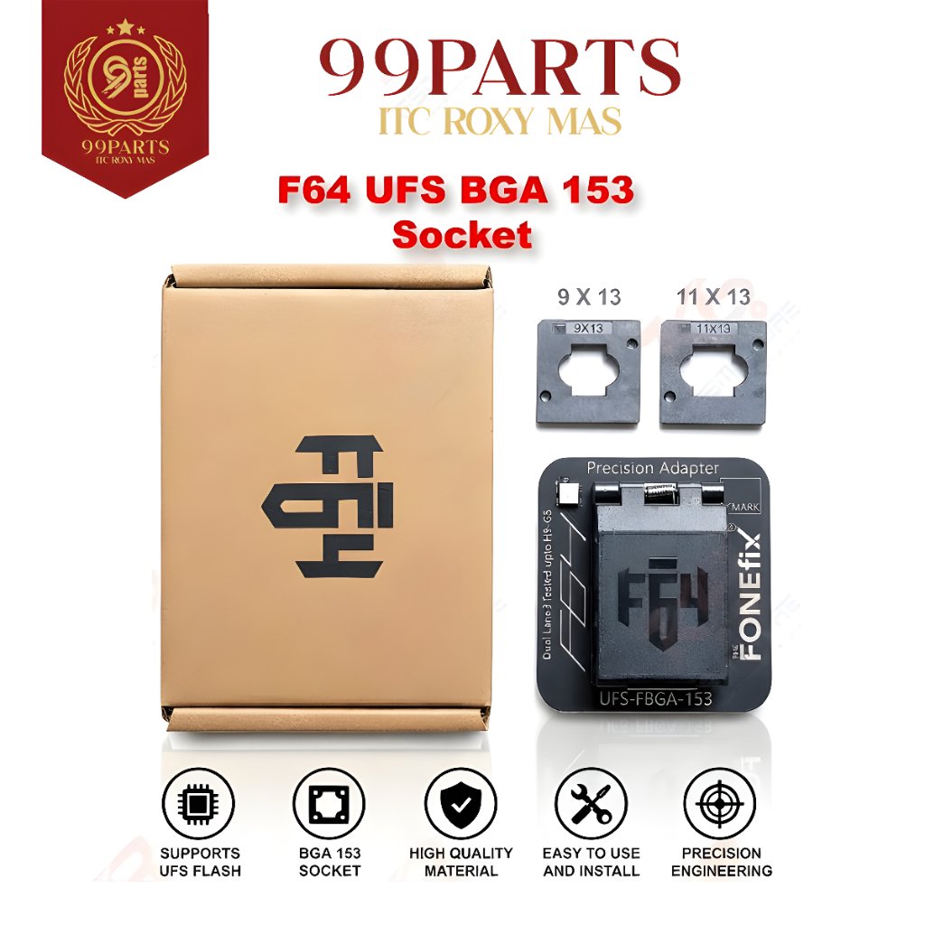 99SPS - SOCKET UFS F64 BGA 153