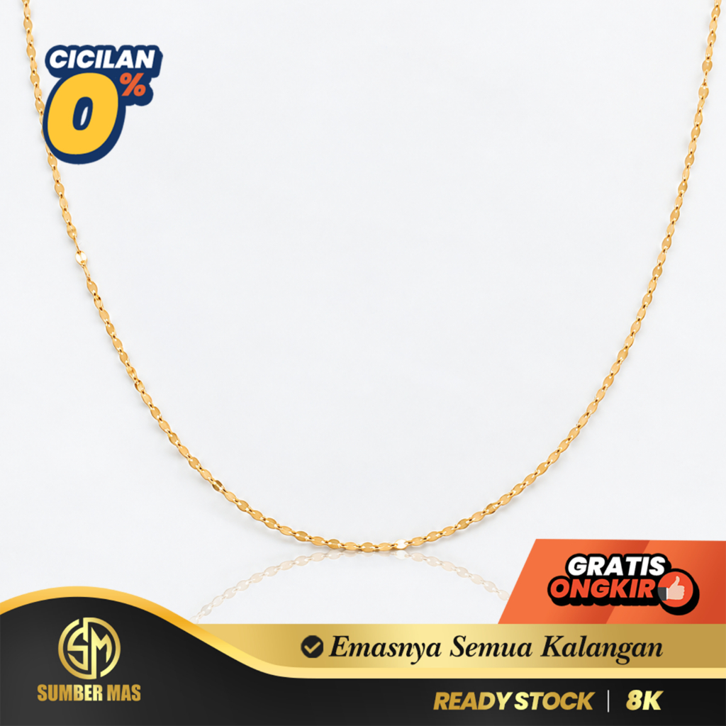 SUMBER MAS - Kalung Emas Toscano Meses Fashion 8K