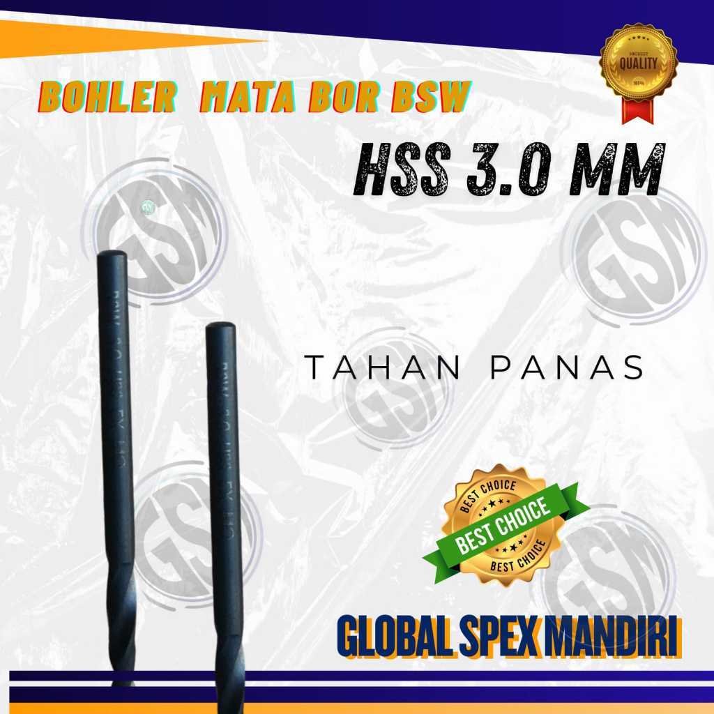 BOHLER MATA BOR BESI BSW 3MM