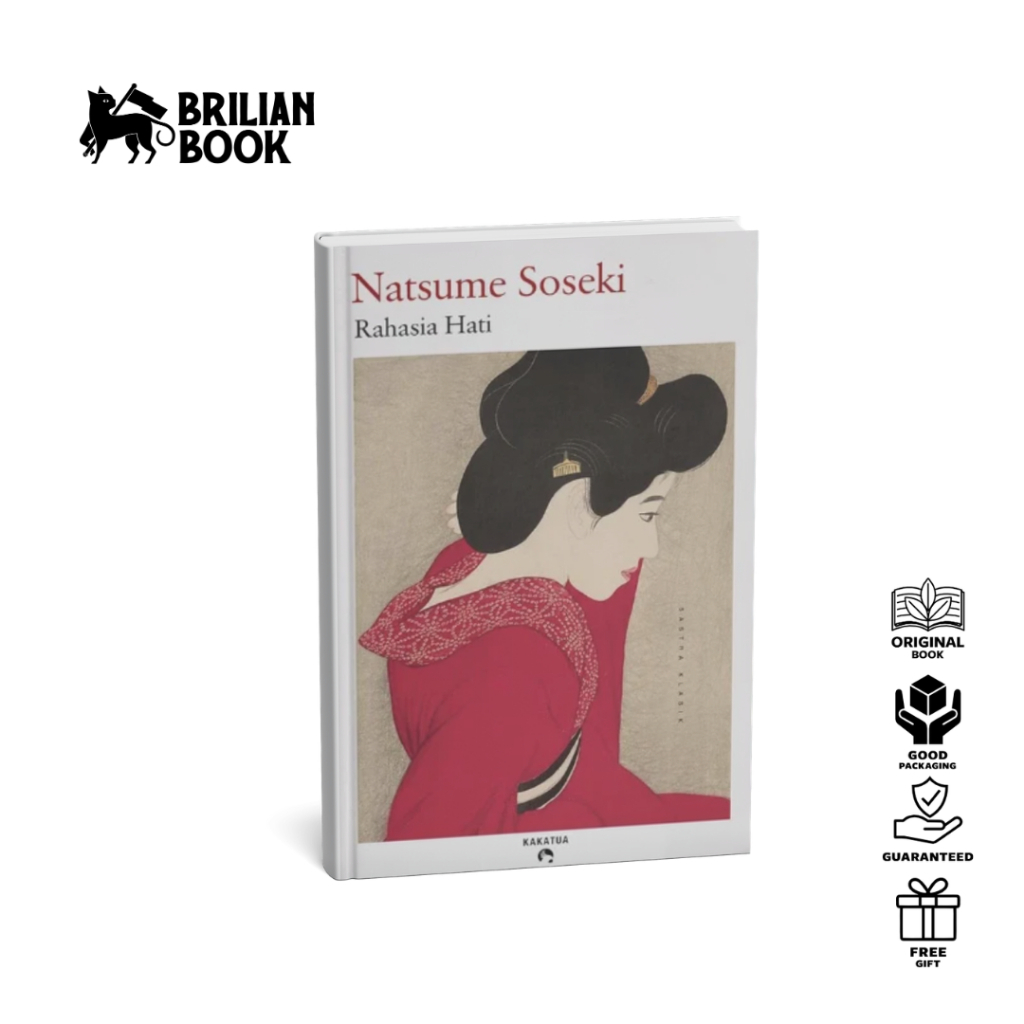 Buku Rahasia Hati (Kokoro) - Natsume Soseki - Kakatua - Versi Indonesia