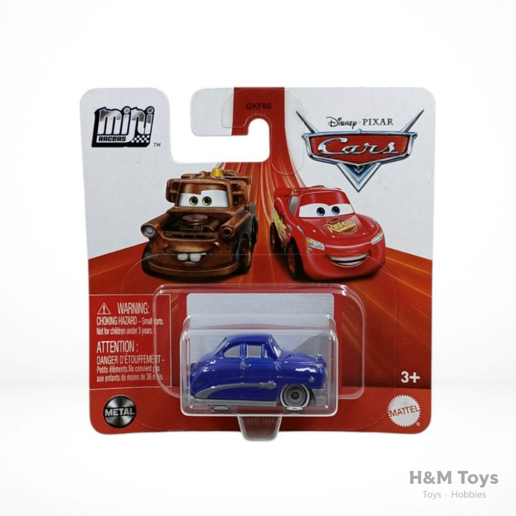 Disney Pixars Cars Mini Racers Doc Hudson - GKF65-939W – Diecast Mini Original Mattel